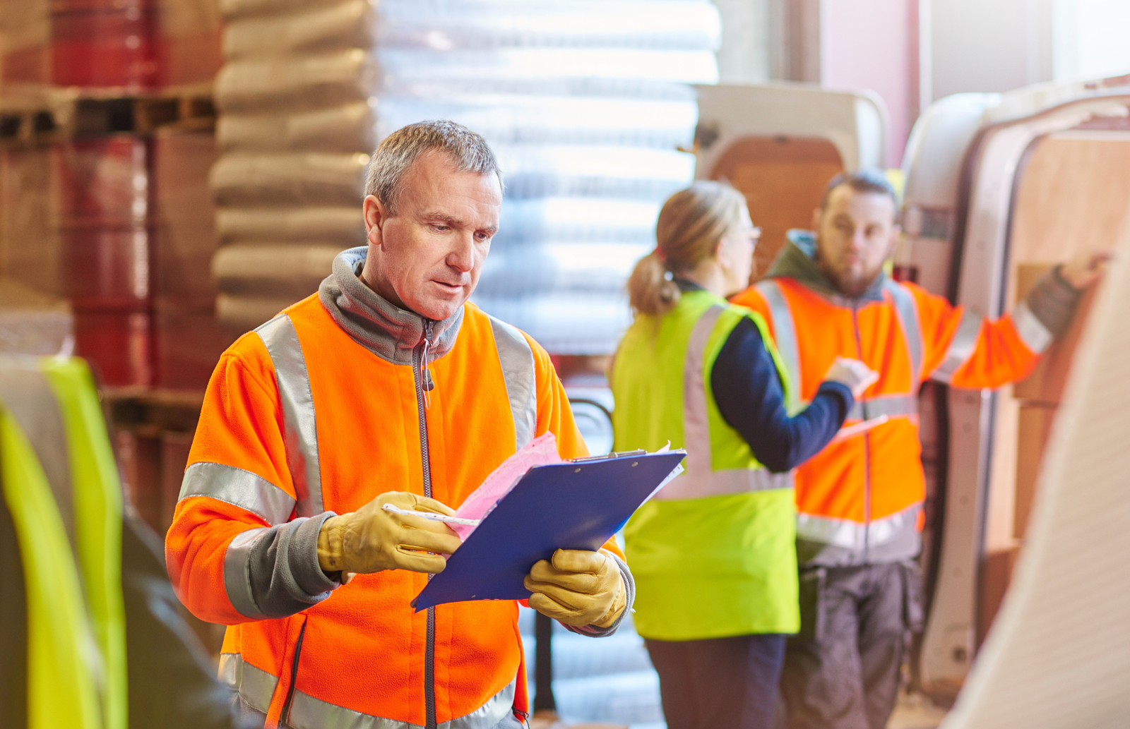 Team in warehouse handling Inventory Challenges for 3pl