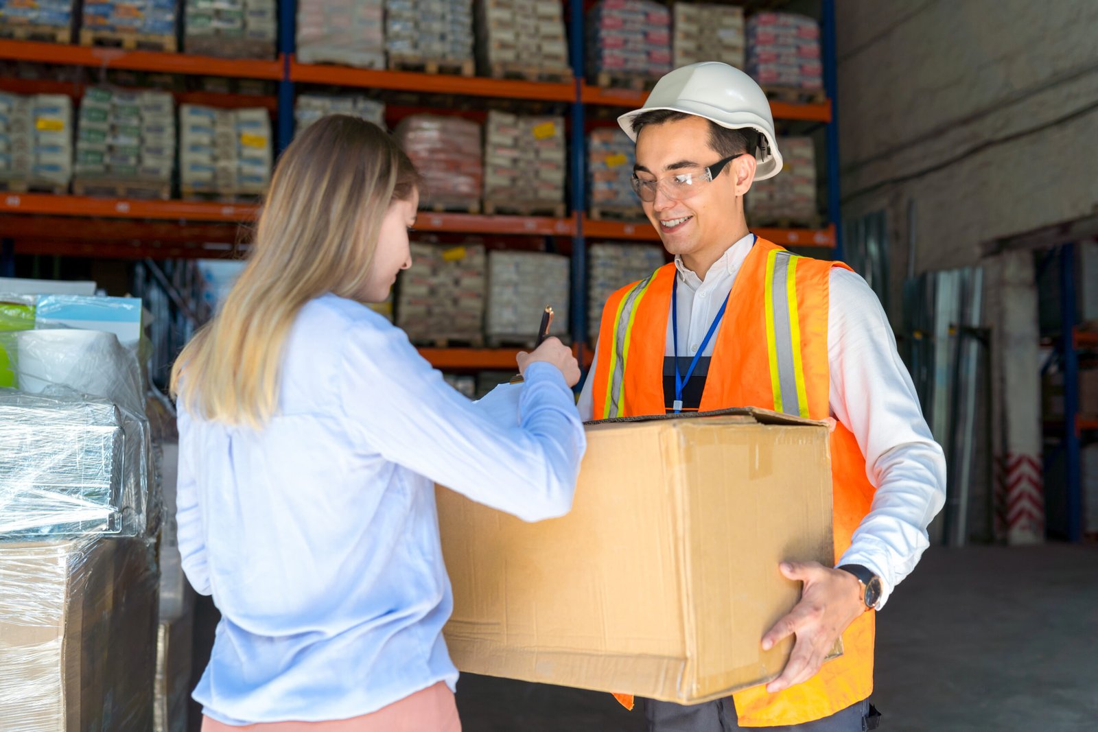 Receiving in warehouse